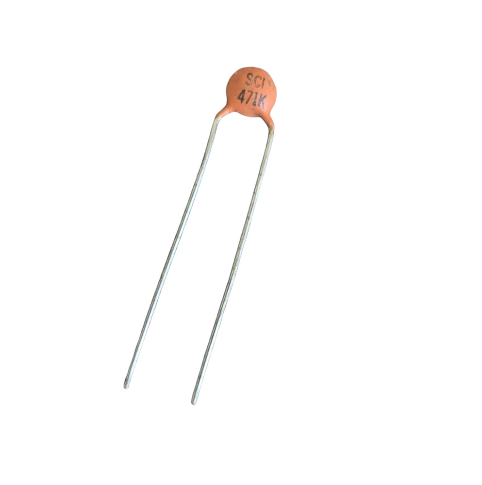 25 PCs CAPACITOR Ceramic Disc 470PF 0.47nF 471 471K 50V Y5E 10% CAP