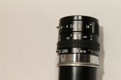 Sony CV-M531 CCD Video Camera with Cosmicar/Pentax 16mm TV Lens