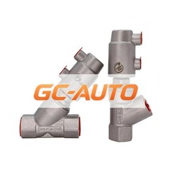 Pneumatic Filling Machine Stainless Steel Discharge Nozzle DN15-27 Angle Valve