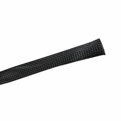 50 Feet 3/8″ Expandable Wire Cable Sleeving Sheathing Braided Loom Tubing Black