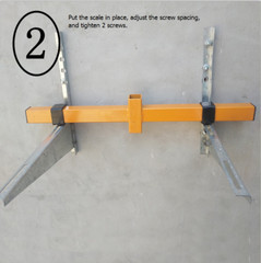 Manual Winch Hoist Lifting Tool Crane for Outside Air Conditioner Installation