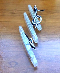 3 Super Bright 12/24 volt AC/DC Waterproof White LED Slimline Lights