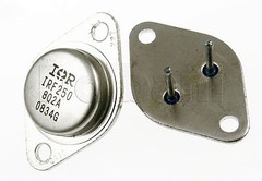 IRF250 Original Pulled IR 200V 30A .09Ω N-CHANNEL HEXFET TRANSISTORS TO-3