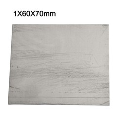 Electroplated Nickel Plate Anode 99 9% Purity for Research and Industrial Use