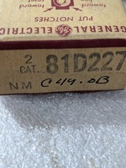 General Electric 81D227 CR123C043A Thermal Overload Relay Heater Element Motor