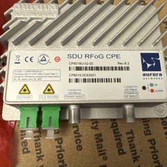Aurora RFOG SDU 1g To 10G PON with power pack and power inserter