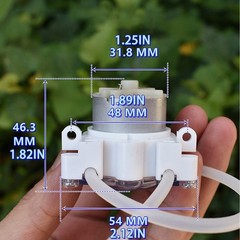 Miniature Plastic Peristaltic Pump 6V-12V High Performances Extrusion Pump