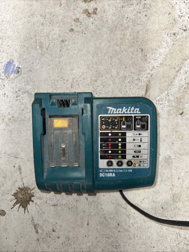 MAKITA DC18RA NI-MH &LI-ION RAPID BATTERY CORDLESS FAST CHARGER UNIT FOR MAKITA