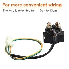 Starter Solenoid Relay Compatible with 300 Fourtrax TRX300 TRX300FW 2X4 4×4 1988