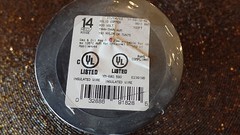 Southwire 14 awg Red Solid Copper Insulated Wire THHN THWN AWM 100 Feet 600 volt