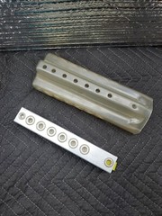 HOMAC CSW 6500 SL 6-500 MCM Aluminum Screw-On 6 Connector W/ Insulator