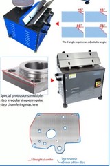 Bench-Top Molding Steel Trimming and Deburring Machine for CompositeSlidingRails