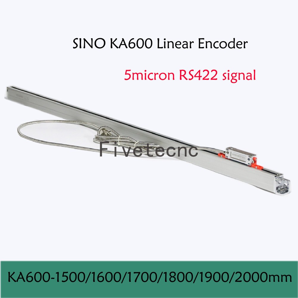 SINO DRO Linear Glass Scale KA600 1600 1700 1800 1900 2000 2100 2200mm 5um RS422