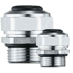 Heyco 4547 Lot of 19, Liquid Tight Cordgrip, Nickel Plated Brass, Accepted Cable
