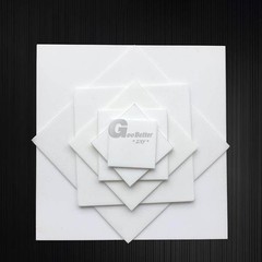 Alumina Ceramic Insulator Sheet High Temperature Resistance Thermal Conduct