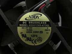 1PCS ADDA AD0812XB-A73GL Graphics Card Cooling Fan DC12V 0.55A 3-Pin