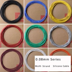 8-30AWG Silicone rubber Wire 6 colors Electrical Wire Tinned Copper line Cables
