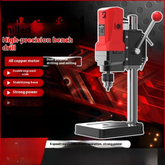 Hand Drill Stand Into A Multifunctional Table Drill Machine Small Drilling Table