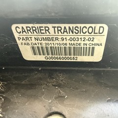 TRANSICOLD CARRIER 2100A, 2500A X2 CONTROL PANEL DISPLAY P/N: 91-00312-02
