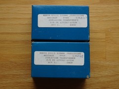 A pair of NOS North Hills 15468 Wide Band Isolation Transformer 10Hz -5 MHz