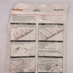 PACK OF 35 RAYCHEM H914 ROOF CLIPS TYCO THERMAL CONTROLS NEW 🎯