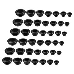 Rubber Coil Hollow Grommets Electrical Wire Cord Hole Plug