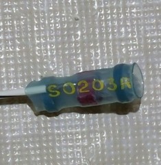 Raychem S02-03-R (M83519/2-3) Solder Sleeve Termination With 20 AWG Wire 10pcs