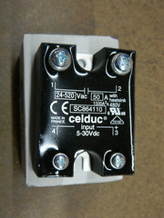 1x Relay Statique Celduc SC864110 400VAC 40A