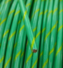 1569-14GN, AIW, Wire 14Awg Ul1007 Green/Yellow Wire, 160 FT