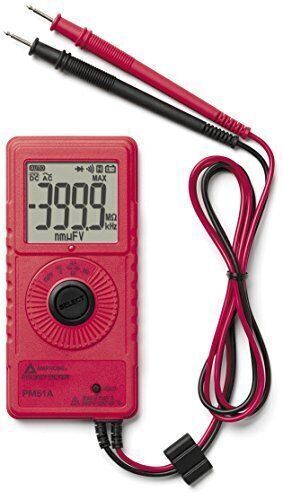 Amprobe PM51A Pocket Multimeter DMM,AC/DC,600V,Resistance,Frequency,Capacitance