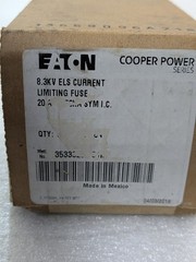 Eaton Cooper Power 3533020M51M Current Limiting Fuse 8.3KV 20A 50KA RTE ELS OEM