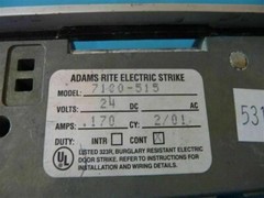 Adams Rite Electric Strike 7100-515 7100515