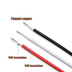 UL1672 PVC Electronic Wire Double Insulated Copper Tinned 16 18 20 22 AWG 24 AWG