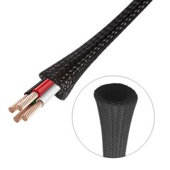 1/2″ Expandable Braided Cable Sleeve Sheathing Harness Wire Loom Wrap Management