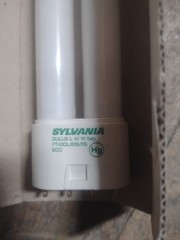 Lot Of 4 Sylvania 20585 Dulux L Ecologic Compact Fluorescent 40W 4-Pin. NOS