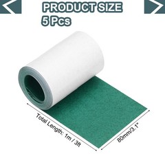 5 Pcs 80mm 3ft Electrical Insulating Adhesive Paper, Battery Gasket Paper