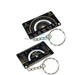 PCB Ruler Measuring Tool Resistor Capacitor 4CM Multifunctional Measure Meter