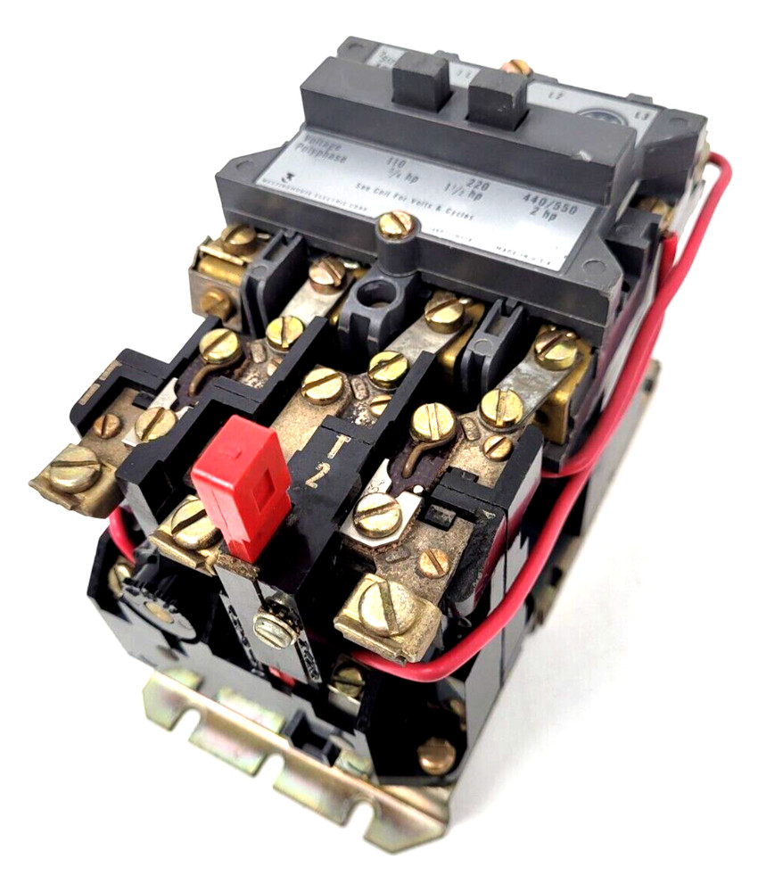 A200MACB Westinghouse Motor Starter 480V Coil Size 00 – Next Day Option – Flaw