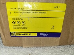 NIB SCHNEIDER ELECTRIC 9001KYSK201, 2 UNIT CONTROL STATION CORROSION RESISTANT