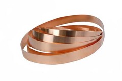 Copper Tape Thickness CW004A (Cu-ETP-2.0065) 0.1-0.4mm Electronics Tape Foil Flat