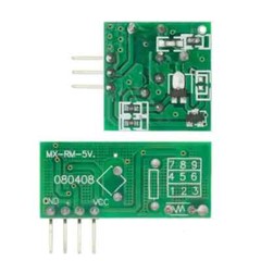 433Mhz Wireless RF Transmitter Module + Receiver Alarm For Arduino DIY 5Pair