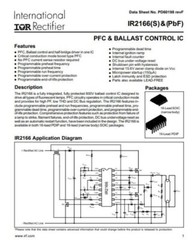 5PCS IR2166 IR IC PFC/BALLAST CNTRL 50KHZ 16DIP