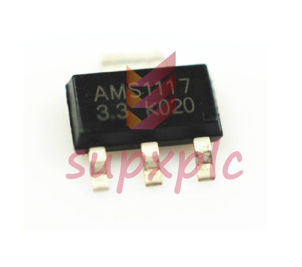 50pcs AMS1117 AMS117-3.3 3.3V 1A Voltage Regulator SOT-223 Good Quality New