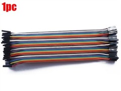 40Pcs Dupont Wire Color Jumper Cable 2.0MM 2P Female To Female Pin Head 20Cm oy