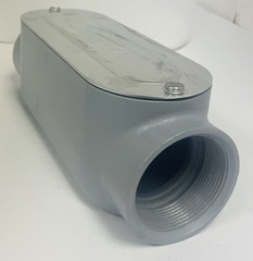 EATON CORPORATION CROUSE HINDS NO. C85 CGN 3 RGD C COND BODY CVR AND GSKT AL