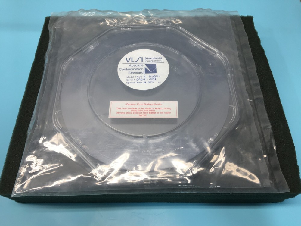 VLSI Standard Sphere Wafer DIA 4u ACS 8-4.000C, 5964-003, 122428