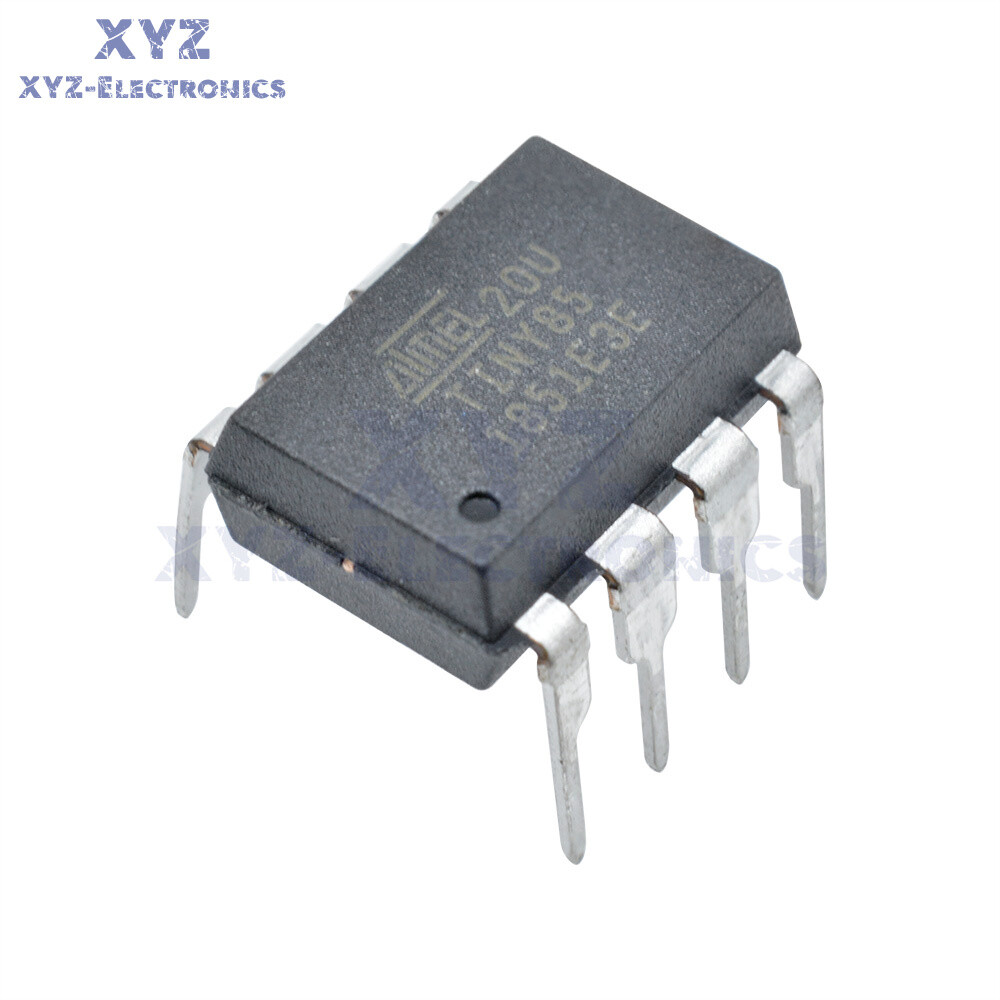 1/2/5/10PCS ATTINY85-20PU MCU 8BIT 8KB FLASH IC 8DIP in DIL housing 85-20PU