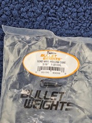 Bullet Weights 3/16″ Dia. Lead Wire Hollow Core, 1 LB Coil/Roll
