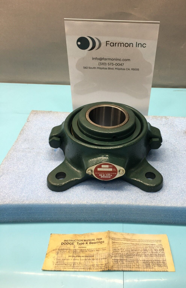 DODGE TYPE K/DI 023227 DBL INTERLOCK BEARING, 121809