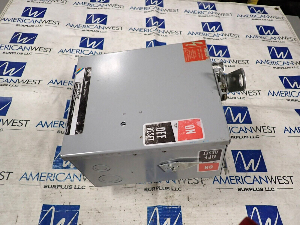 GE SL48EDG 80A 600V 3PH 4W Breaker Type Bus Plug For Use W SEDA Breakers